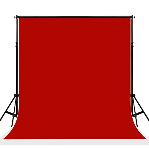Kate Red Backdrop 1.5x2.2m/5x7ft Basic Portrait Shooting Wedding Photo Booth Soft Skin Friendly Newborn Baby Photography Backdrop Christmas Red Portrait Photography Private Photos Props - Image 2