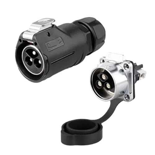 Connecteur alimentation 3 broches 50A robuste boitier hermetique