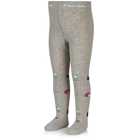 Sterntaler Baby Girls' Light Grey Tights Cover