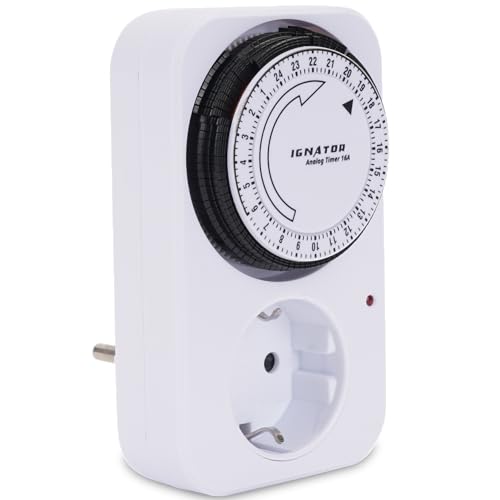 Analoge Zeitschaltuhr Ignator 16 A. Max. Ladeleistung 3500 W - zuverlässig und wirtschaftlich