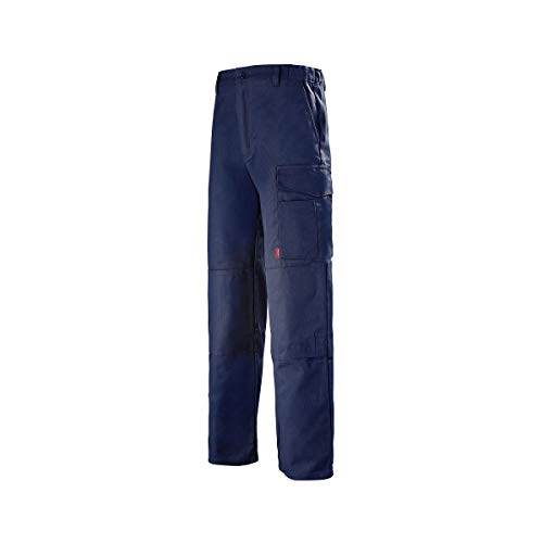 Pantalon H Basalte de Lafont en bleu marine haut de gamme