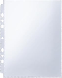 60 Pockets 5x7inch Photocard Sleeves for A5 Standard 6/3/2 Ring Binder, Double-Sided 1 Pocket Photo Pages for Postcards, Making The Recipe 30 Pack