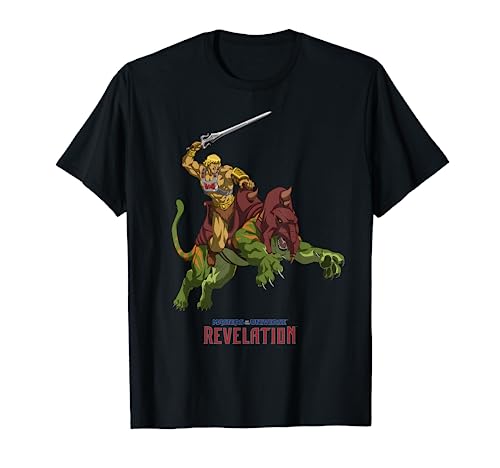 Amos del universo: Revelation He-Man y Battle Cat Camiseta