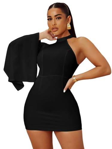Image of KOTTY Women's Specific Dress Style Midnight Bloom Black Dress