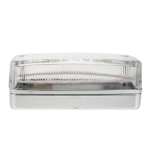 Abat-jour en verre pour hotte aspirante Housoutil avec socle en aluminium robuste