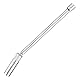 WORKPRO Zündkerzenschlüssel 14 mm, 3/8 Antrieb Dünnwandige Zündkerzennuss, 30 cm Länge, 12-Punkt schwenkbare Zündkerzennuss, Universal Magnetisches Flexibles Entfernungswerkzeug, für Auto