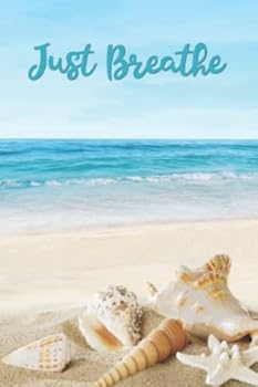 Just Breathe : Ocean Theme Login Password Book - Small Internet Password Organizer and Logbook (4x6) - Discrete Password Keeper Journal with Alphabet Tabs for Easy Organization of Online Account Detai