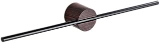 Minimalist Walnut Towel Rack Bathroom Towel Holder Sliding Single Pole No Hole Bathroom Solid Wood Bracket 40cm