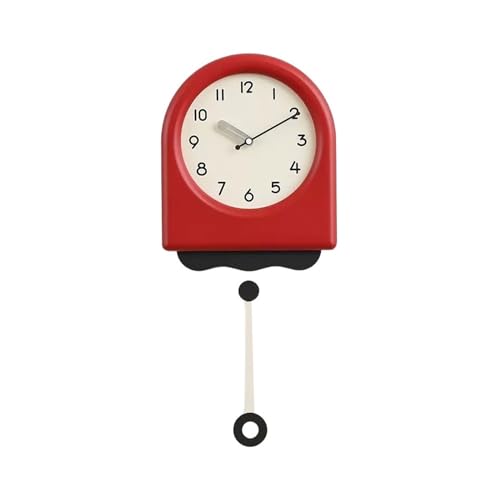 Horloge murale moderne simple et silencieuse à balancier M