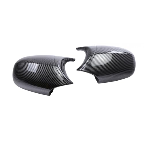 Boîtier de rétroviseur intérieur pour BMW E90 E87 E81 E92 en ABS noir