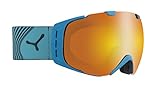 Sie eine Skibrille tragen! Cébé Skibrille Origins Flash Fire, Cyan, L