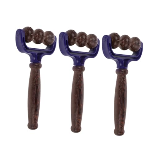 FOMIYES Deep Tissue Foot Massager Roller Wooden Rolling Stick for Muscle Relief Manual Massager for Legs Body Hand Massage Tool