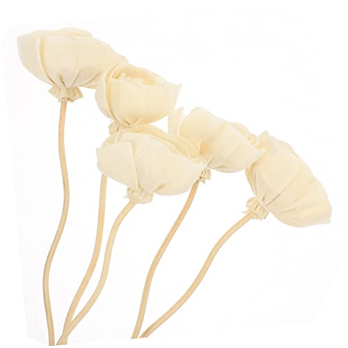 10 unidades palitos difusores de rattan floral para hogar miniatura 2