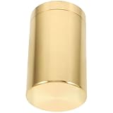 DIYEAH Bote Hermético de Latón para Almacenamiento de Alimentos Recipiente Sellado para Té Cereales y Frutos Secos Diseño Compacto y Resistente para Cocina y Despensa