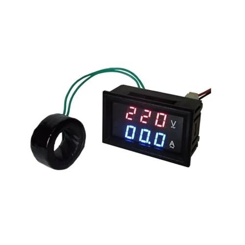 DOUFUDIA YB27VA �d���d���v AC 10A 50A 100A 200A 500A 1000A LED �f�W�^���d���v �A���y�A���[�^�[ AC 60-500V �{���g �A���y�A���[�^�[ 1��(�J���[:�z���C�g�V�F���A�T�C�Y:AC200A)