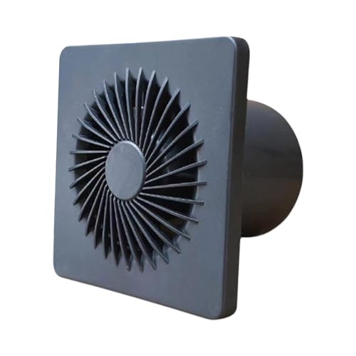 XINGLIDA Ventilador dispensador de pared con válvulas antiquemaduras para circulación de aire para jaula de pollos y ventiladores de garaje