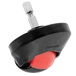 Rood voorwiel voor Roomba Series 500 600 700 800 900 e5 i7, vervanging voor stofzuigerrobot, compatibel reserveonderdeel…