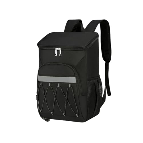 Genérico Mochila Térmica, Bolsa Térmica à Prova de Vazamento, Bolsa Bag Cooler, Bolsa Térmica Isotérmica Cooler Caixa Para Bebidas Praia Viagem, PREMIUM (Preto)