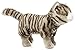 Uni-Toys - Katze grau-getigert, stehend - 35 cm (Länge) - Plüsch-Katze - Plüschtier, Kuscheltier