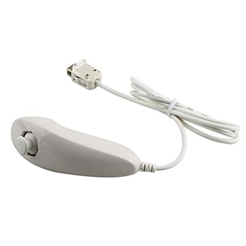 Ourine Nunchuck Controller Nunchuck Joystick Gamepad Controller für Wii Konsole Cover