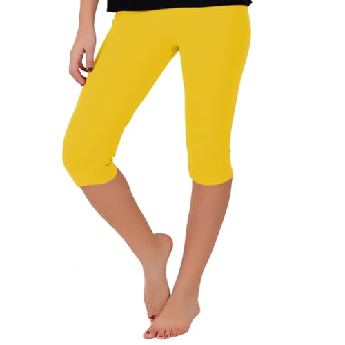 Image of STRETCH IS COMFORT Women's Ultra Buttery Smooth Cotton Leggings, Knee Length Leggings or Shorts | Small to 5X