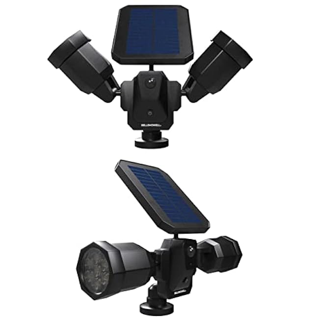Bell+Howell Bionic Spotlight Duo Deluxe Solar Lights Landscape Lights