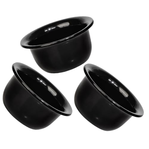 PACKOVE 3 Cuencos De Espuma De Afeitar Para Hombres Taza De Afeitar Equipo De Para El Hogar Cuenco De Afeitar Reutilizable Taza De Afeitar Cuenco De Afeitar Para Hombres