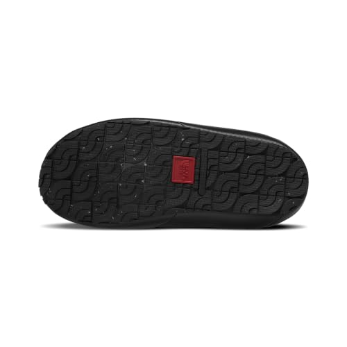 Image of The North Face Thermoball Traction Mule V Winter Shoe, Glacier /Blk, 6 | Insulated & Water Repellent, Rubber Outsole