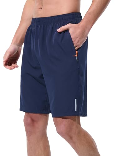 UIQUR Mens Athletic Shorts Running Shorts Quick Dry Workout Shorts 7