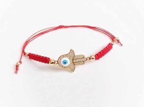 Pulseras Mal de Ojo Evil Eye Hamsa Hand Kabbalah Red String for Women - Image 7