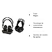 Panasonic RP-WF830WE-K - Auriculares Dobles Inalámbricos Diadema (Adecuado para Personas Mayores, Hi-Fi...