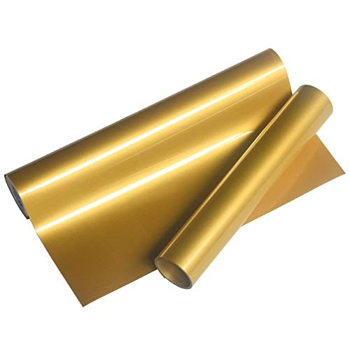Image of HOME13 Golden Metallic Wrap Car & Bike DIY Wrap Sheet Roll Film Sticker Decal Rated for Automotive & Bike (24 x 480)