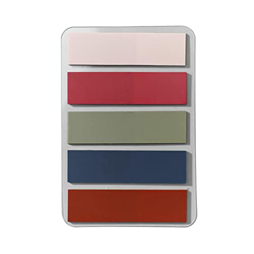 T Tooyful 多目的付箋 100枚 カラフル 自己粘着 ページ フラグ ステッカー ブックマーク ジャーナル 学生 ミーティング 教師用, B