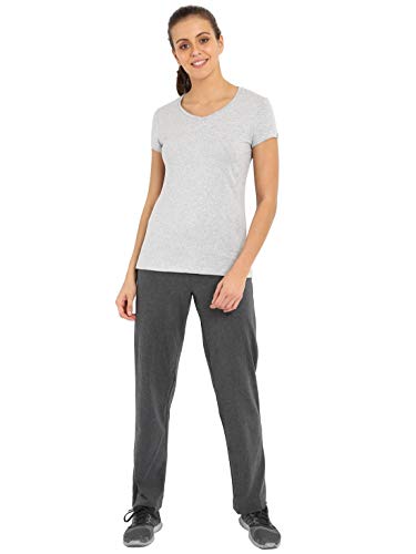 Image of Jockey Women's Cotton Solid Regular Fit T-Shirt