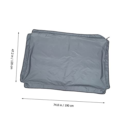 Toldo de columpio impermeable con capa de plata anti UV 7