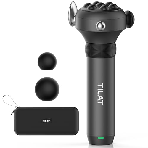 Image of Massager Gun Deep Tissue, Cordless Vibrating Muscle Massage Gun - Handheld Quick Release Massager for Back, Neck and Fascial Binding - Targetred Trigger Point, Max