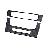 Für 3er Für E90 Für E92 Für E93 2005-2012 Verkleidung Innenausstattung Auto Carbon Fiber Textur AC CD Bedienfeld Verkleidung Zubehör