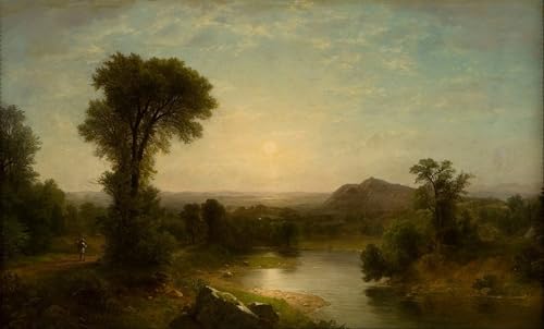Affiche Arts la vallée de Catskill Asher Brown Durand Toile Décoration Salon 60x90