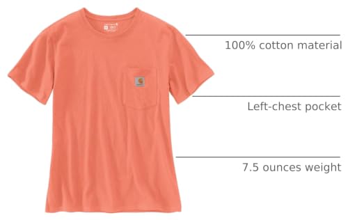 Image of Carhartt Women's Iconic WK87 Pocket T-Shirt Closeout