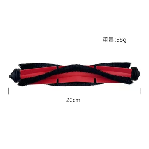 Brosse principale caoutchouc compatible robot balayeur Roborock Q7 Max - 5