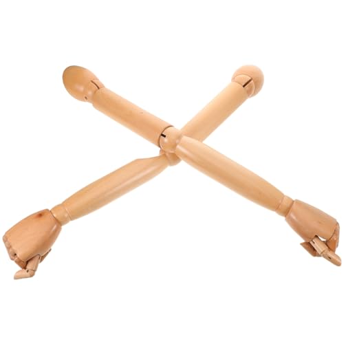 Brazos de madera articulados para maniquí femenino y bricolaje 2