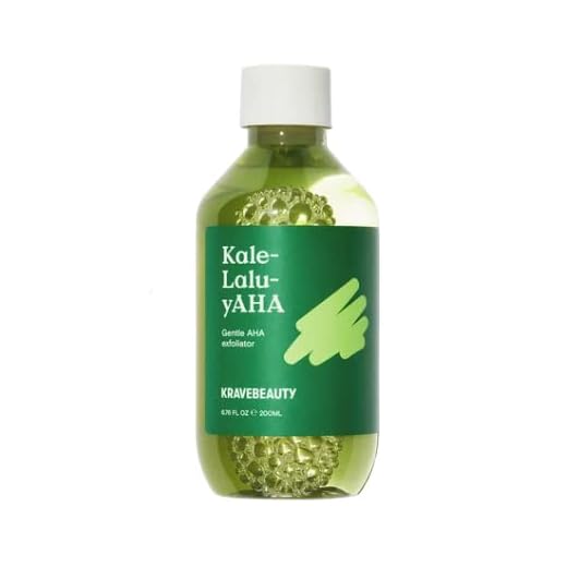 KRAVE Beauty Kale-lalu-yAHA 50 cl ansiktsexfoliator 200 ml/K-beauty