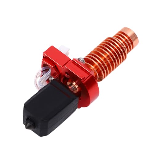 Luocute Adventurer 5M 5M Pro Hotend Kit�̌����i�A0.25 0.4 0.6 0.8mm�m�Y���t��48W�Z���~�b�N���M�R���|�[�l���g�A��^��p�u���b�N