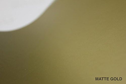 VViViD Matte Metallic Pearl Gold Vinyl Wrap Roll with Air Release Technology (3ft x 5ft)