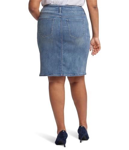 NYDJ Women's High Rise Denim Skirt2
