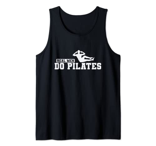 Real Men Do Pilates Powerhouse Body Yoga Tank Top