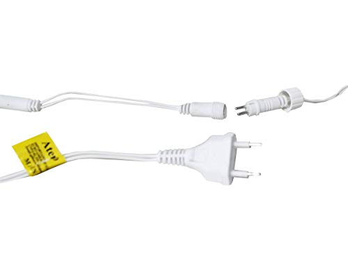 Cascata de Luz Led 400 LED 4x2.2m Fixa Branco Frio 220v