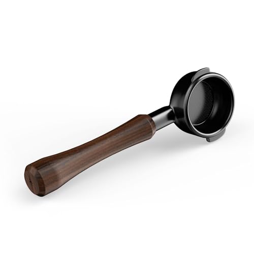 58mm Bottomless Portafilter with Wood Handle - 18g