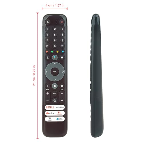 ALLIMITY Remote Control Replacement fit for TCL LED LCD TV 55C743 55C805 55QM8B 55T8A 65QM8B 65T8A 75C643 75C645 75C805 75T8A 98C805 55C649 75QM8B 85C645 85C649 85C805 RC833-GUB1 - Image 4