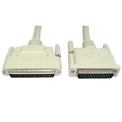Cable-Core SCSI Lead 25 Pin Male to 50 Pin Centronic Male Cable 2 Metres